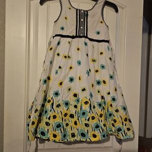 Girls size 7 summer dress ( 100% cotton)